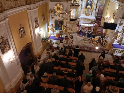Bóg zapłać za pobożny udział w Drodze Krzyżowej.