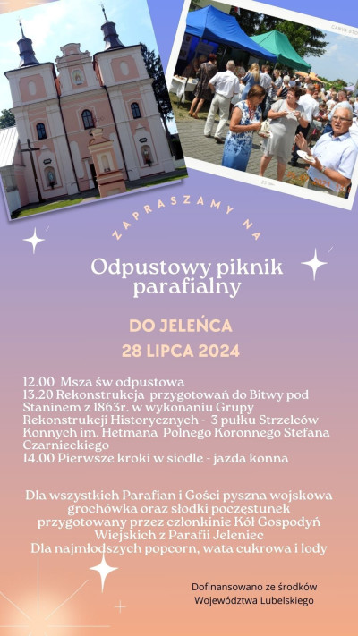 Uroczystość odpustową ku czci św. Anny.