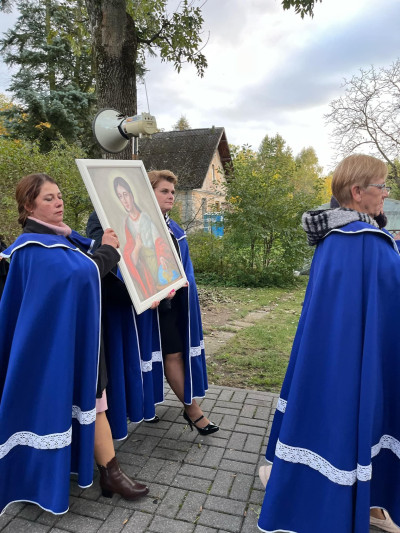 Relikwie Bł. Pauliny Jaricot w Parafii Św. Anny w Jeleńcu.