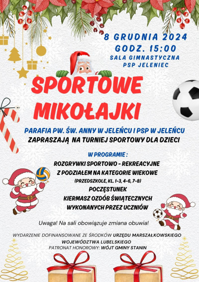 "SPORTOWE MIKOŁAJKI"