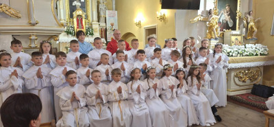 Pielgrzymka dzieci pierwszokomunijnych do Matki Bożej do Loretto.