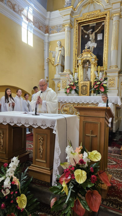 Zakończenie Oktawy Bożego Ciała połączone z poświęceniem wianków.