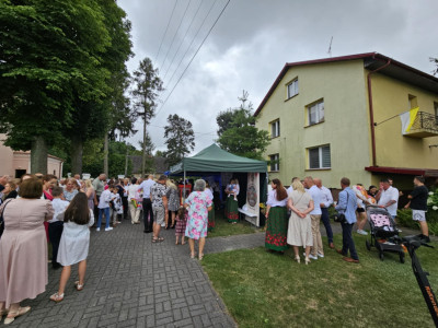 Po odpuście słodki poczęstunek.