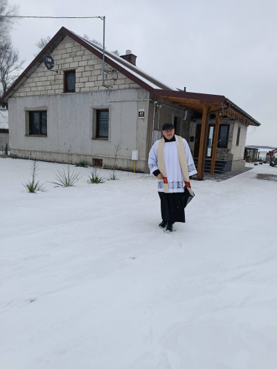 Kolędowanie w Borowinie zakończone.