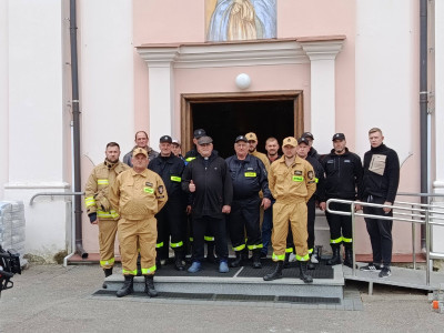 Dziękuję Panom Druhom OSP Sarnów i OSP Jeleniec.