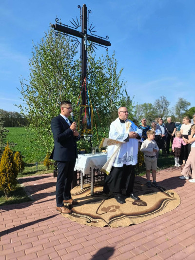 Poświęcenie pól w Sarnowie.