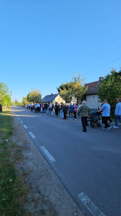 Poświęcenie pól w Kierzkowie.