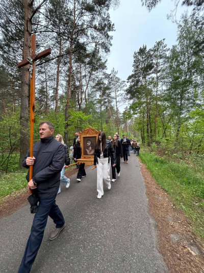 Poświęcenie pól w Borowinie