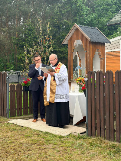 Poświęcenie pól w Jeleńcu Wieś.