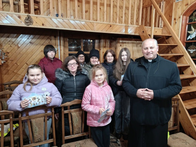 Pamiątki za udział w nabożeństwie różańcowym również w Starej Gąsce i Jeleńcu.